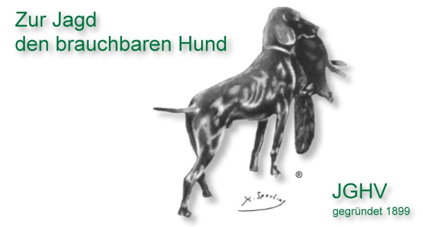 angeschlossen dem Jagdgebrauchshundeverband e.V. - Federf&uuml;hrend f&uuml;r die Jagdhundezucht in Deutschland